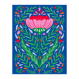 Bold Symmetrical Floral  (Print Only) thumbnail