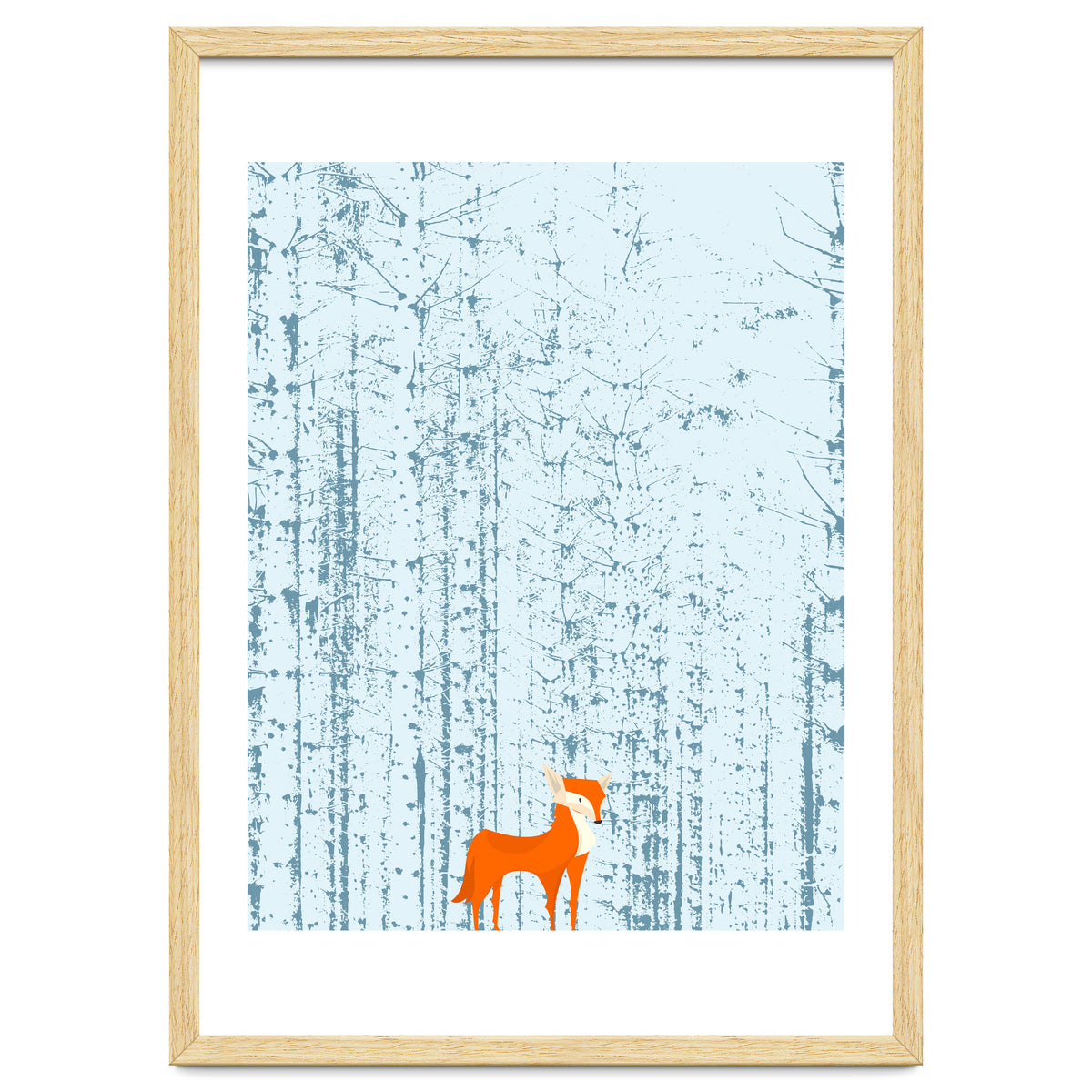 Fox Lost In The Woods