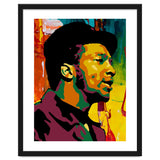 Fred Hampton Colorful Abstract Art thumbnail