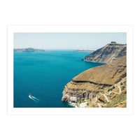 Sailing On The Caldera (Print Only)