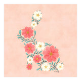 Flower Filled Rabbit (Print Only) thumbnail