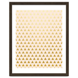 Blush + Gold Triangles #society6 #decor #buyart thumbnail