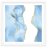 Blue & Gold Glitter Agate Texture 07 thumbnail