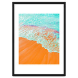 Coral Shore, Ocean Beach Photography, Summer Sea Sand Waves thumbnail