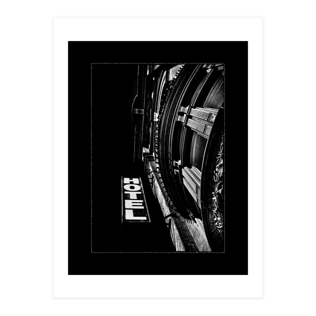 Gladstone Hotel No 2 with Border (Print Only)