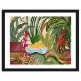 Tropical Table of Lemons still life expressionism oil thumbnail
