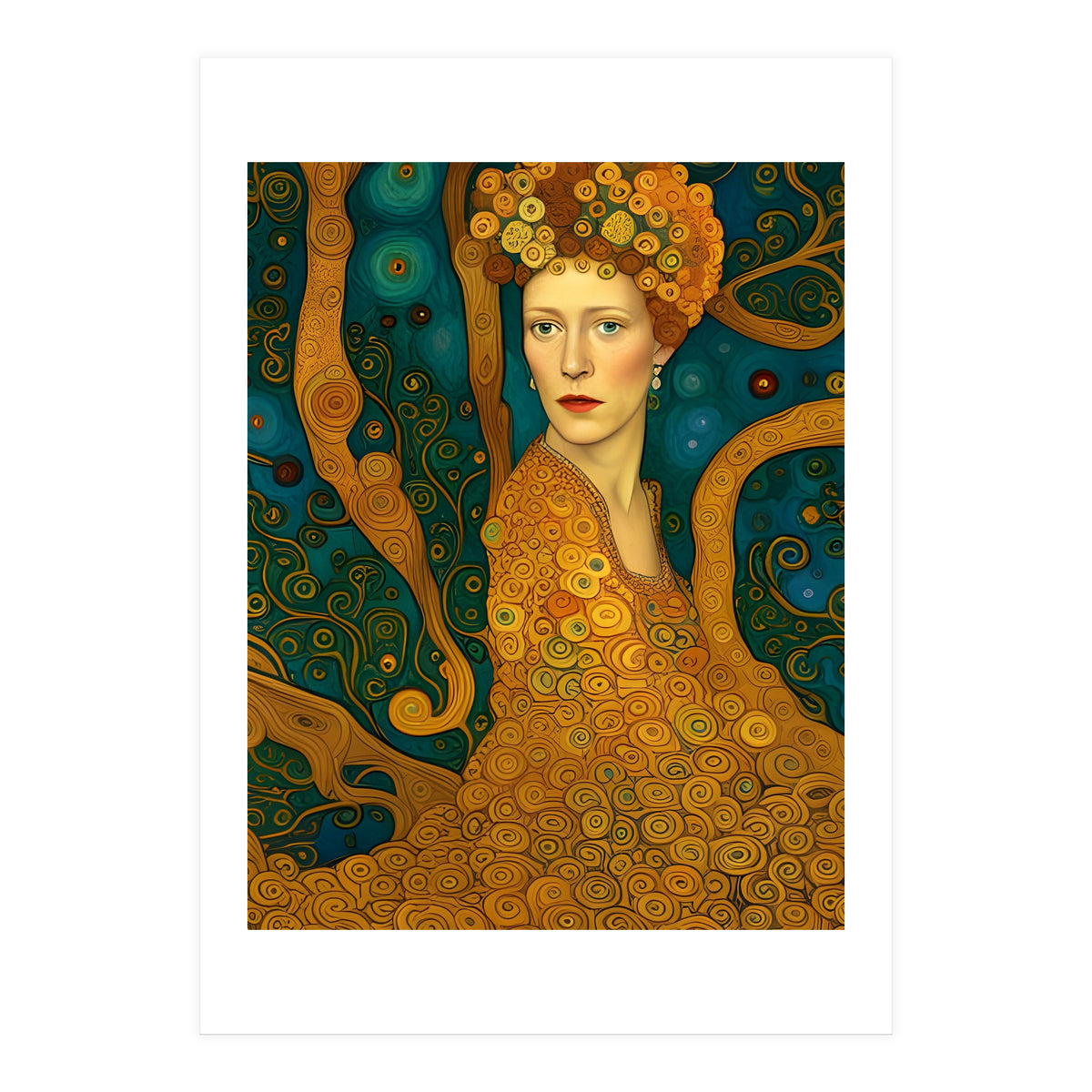 Artificial Masterworks - Klimt van Gogh (Print Only)