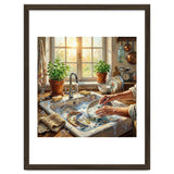 Cozy Kitchen Oil Painting thumbnail