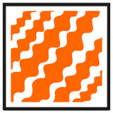 Slanting Orange Wavy Pattern thumbnail