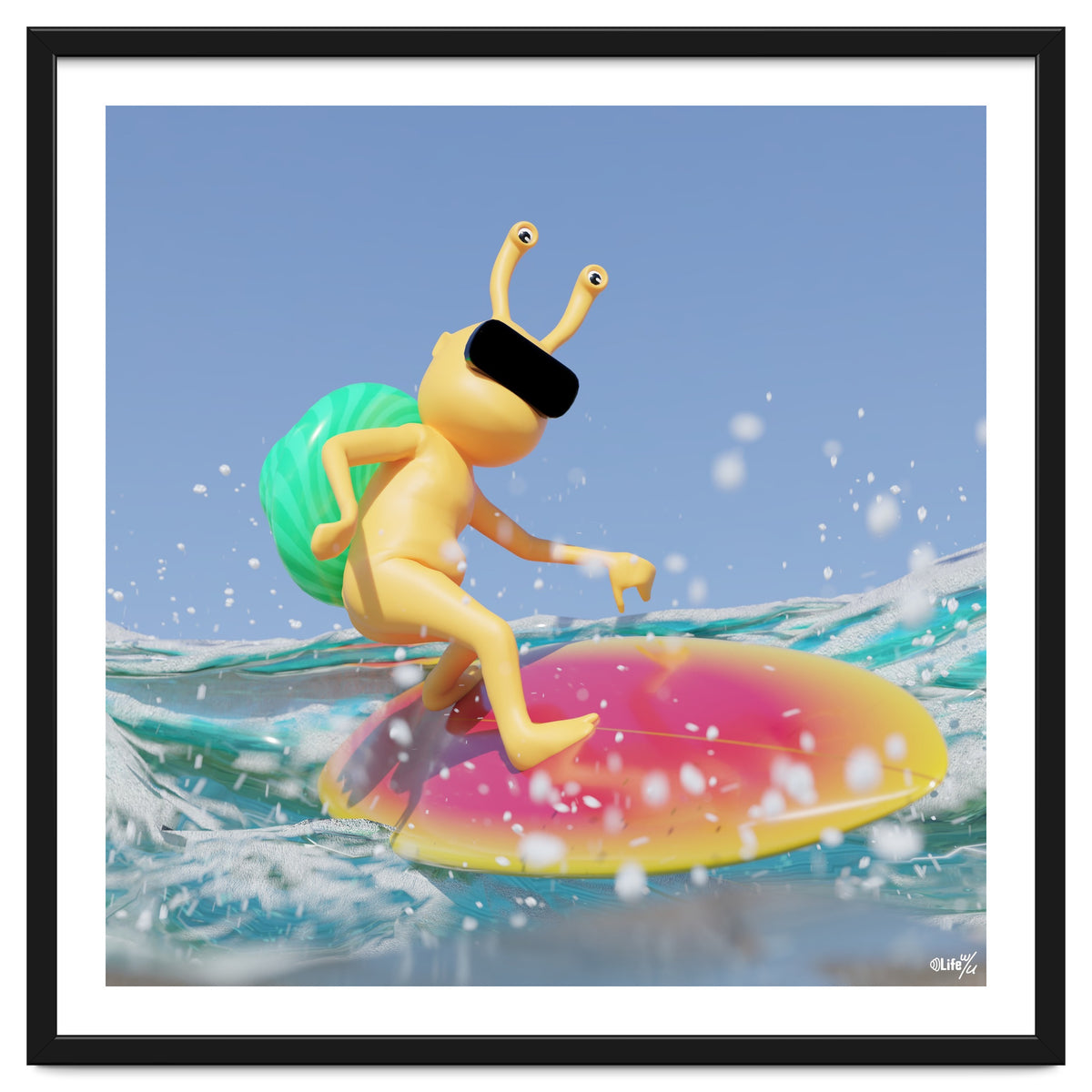 Surfing - angle #2 (Lwuba 043 Salt Proof Surfing 02)