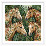 Majestic Floral Horses thumbnail