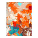 Pleasure, Abstract Painting Summer, Positivity Modern Bohemian Pop of Color Bright Good Vibes (Print Only) thumbnail
