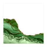 Green & Gold Agate Texture 23 (Print Only) thumbnail