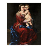 Bartolomé Esteban Murillo / 'Our Lady of the Rosary', 1650-1655, Spanish School, Oil on canvas. (Print Only) thumbnail