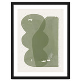 GREEN WATERCOLOR SHAPES NO.1 thumbnail
