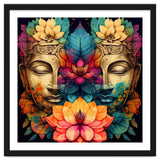 Twin Lotus Buddha Portrait thumbnail