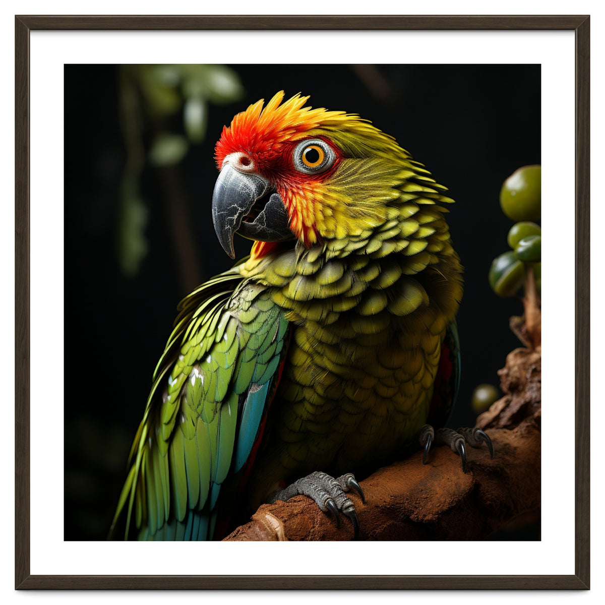 Vibrant Macaw Parrot