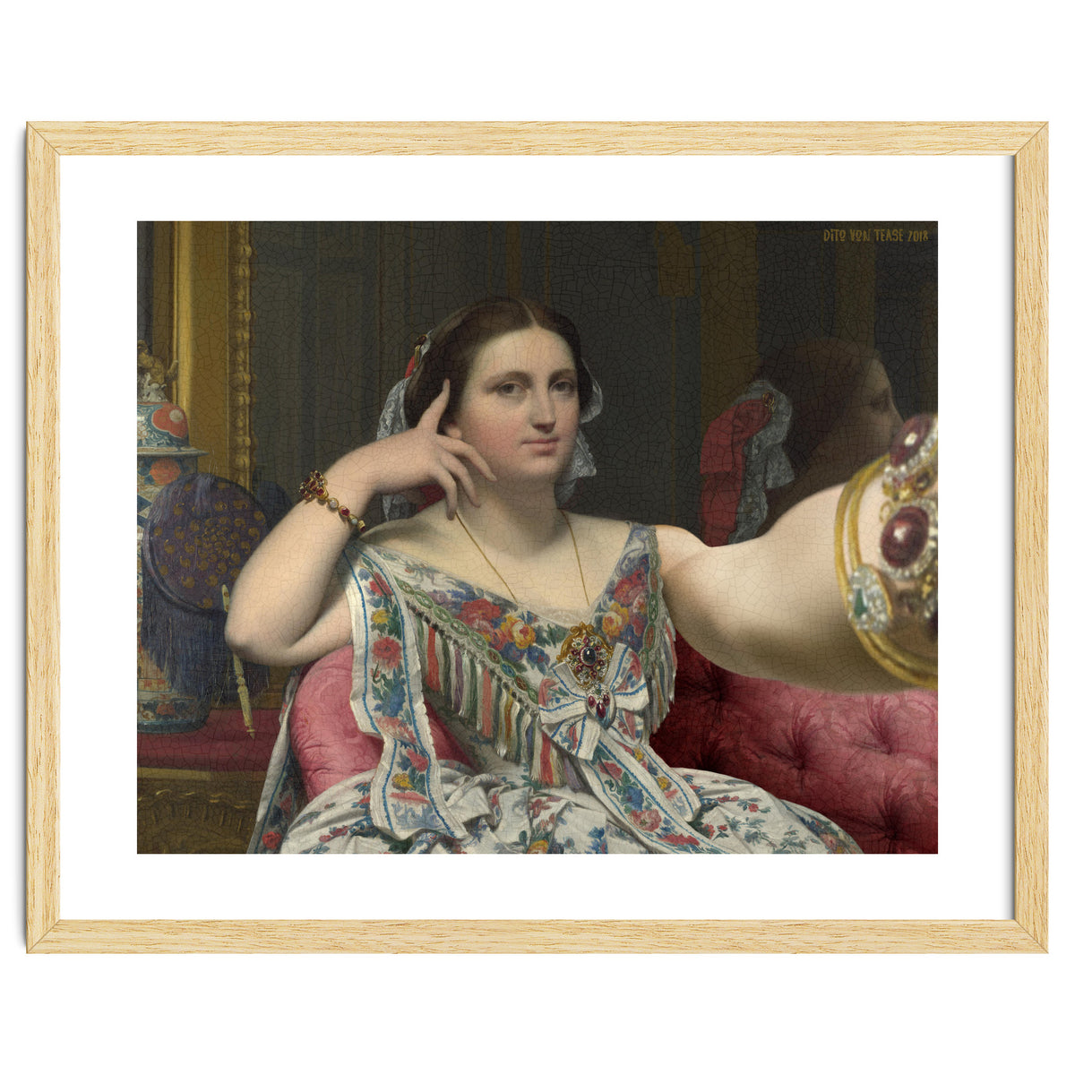 Madame Moitessier - Ingres - Selfie