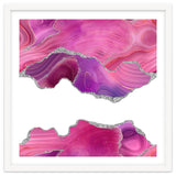 Magenta & Silver Agate Texture 07 thumbnail