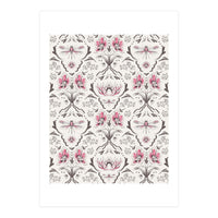 Bohemian Garden Pink Pattern (Print Only)