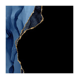 Navy & Gold Agate Texture 09  (Print Only) thumbnail