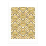 Ochre Marbled Tiles (Print Only) thumbnail