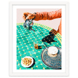 Chai, India Culture & People Painting, Exotic Travel Places Tea Bohemian Colorful Morocco Turkish thumbnail