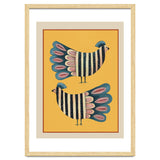Striped Bird Pair II thumbnail