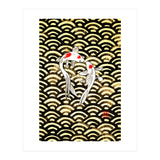 2 Koi In Wood (Print Only) thumbnail
