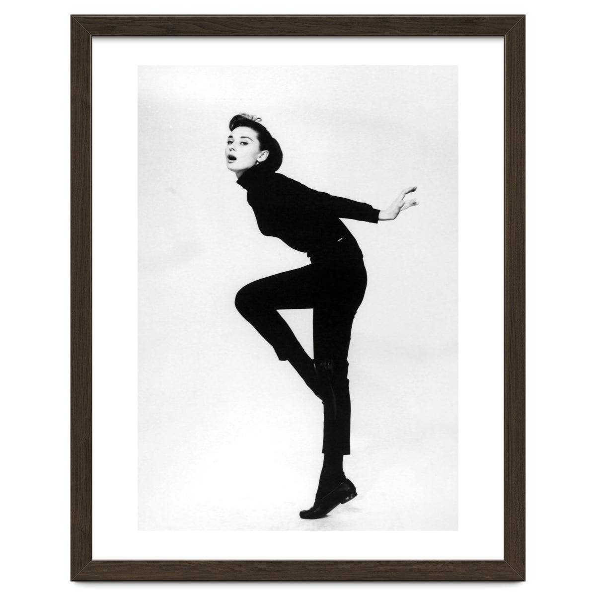 AUDREY HEPBURN in FUNNY FACE (1957), directed by STANLEY DONEN.