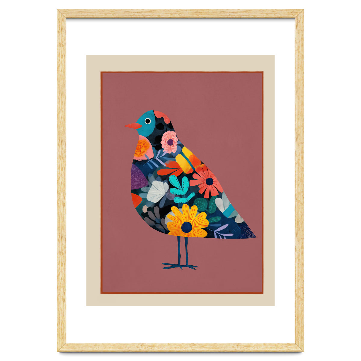 Floral Bird II