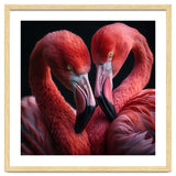 Two Flamingos Together thumbnail