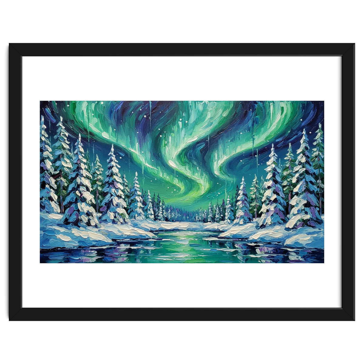 Ethereal Aurora Borealis
