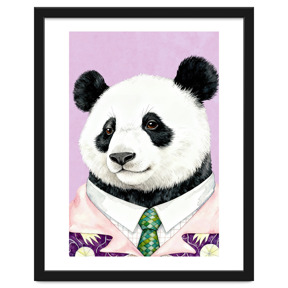 Dapper Panda Portrait