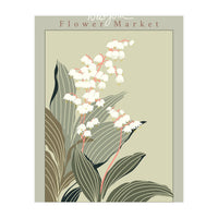 Flower Market New York Lily of the valley (Print Only)