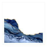 Navy & Gold Agate Texture 19 (Print Only) thumbnail