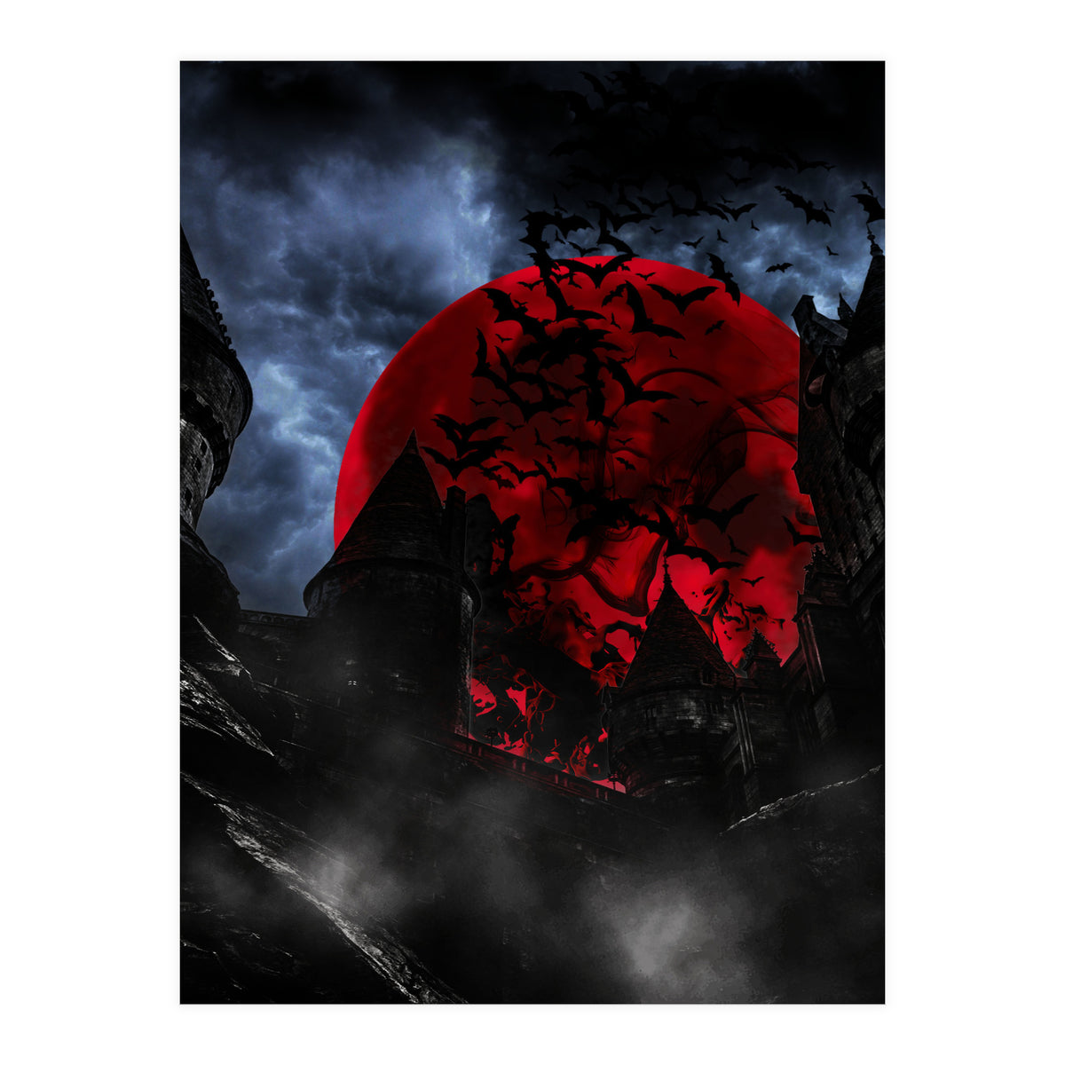 Castle Bats (Print Only)