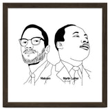 Martin Luther King Jr and Malcolm X thumbnail