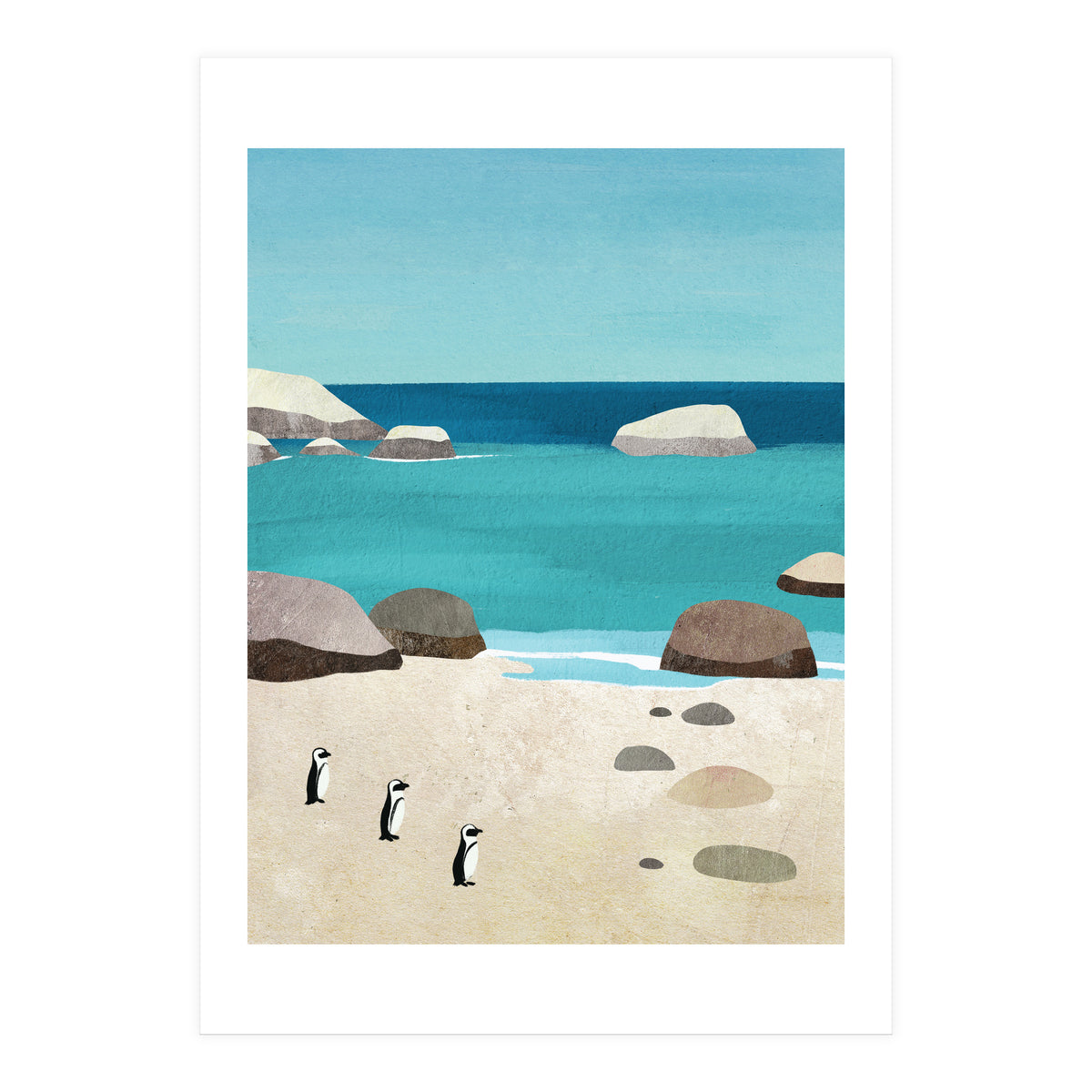 Penguins, Boulders Beach  (Print Only)