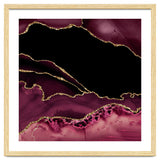 Burgundy & Gold Agate Texture 14 thumbnail