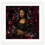 Mona Lisa And Dark Flowers thumbnail