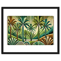 Tropical Art Deco Oasis