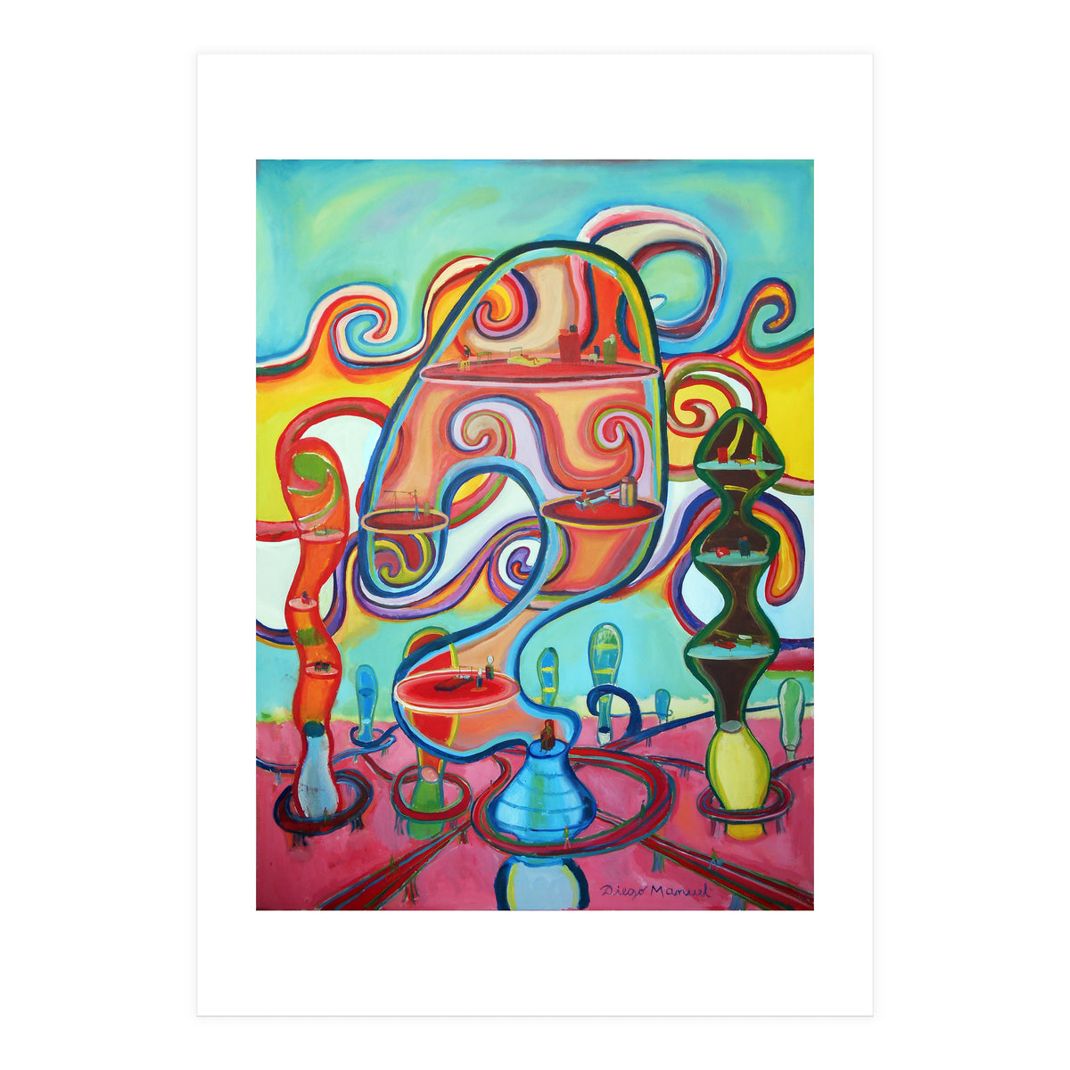 Ciudad Del Futuro 2 (Print Only)