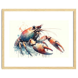 Colorful Lobster Watercolor thumbnail