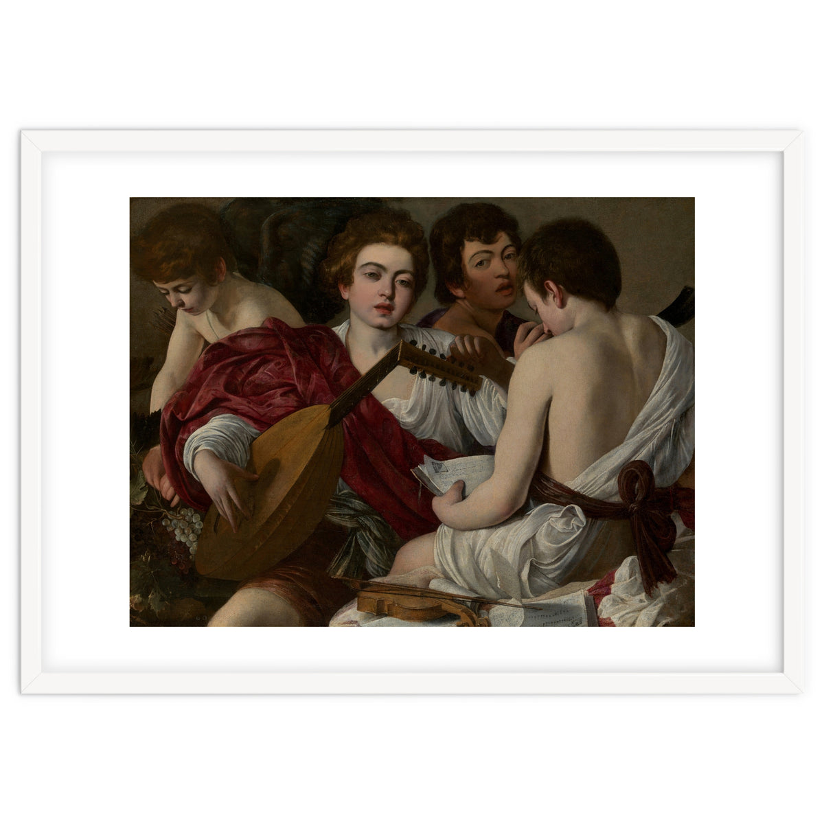 Caravaggio – The Musicians (c.1595)