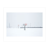 Snow-covered Basketball court (Print Only) thumbnail