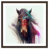 Wild Horse Face Portrait thumbnail