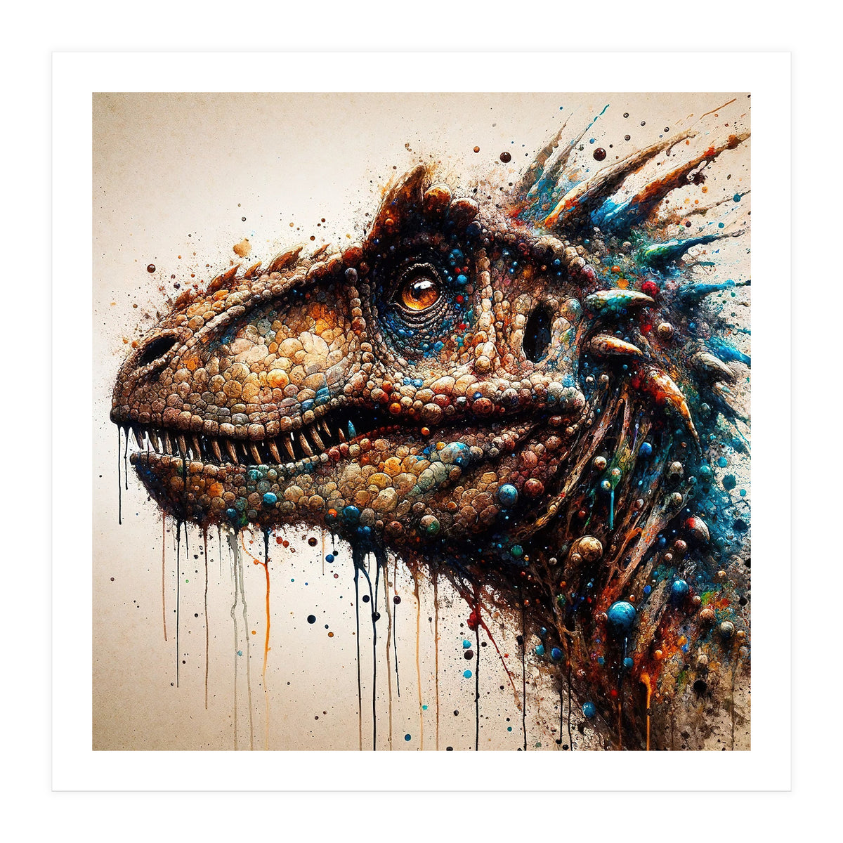 Powerful Dinosaur (Print Only)