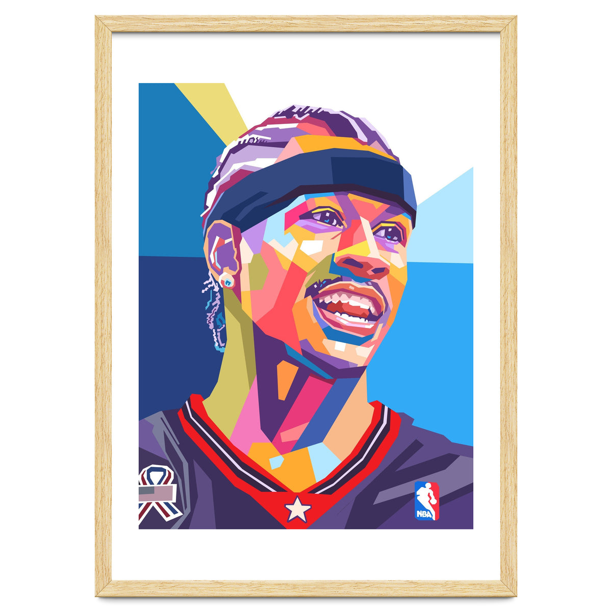 Allen Iverson pop art