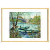 Vincent Van Gogh / 'Fishing in Spring, the Pont de Clichy ', 1887, Oil on canvas, 49 x 58 cm. thumbnail